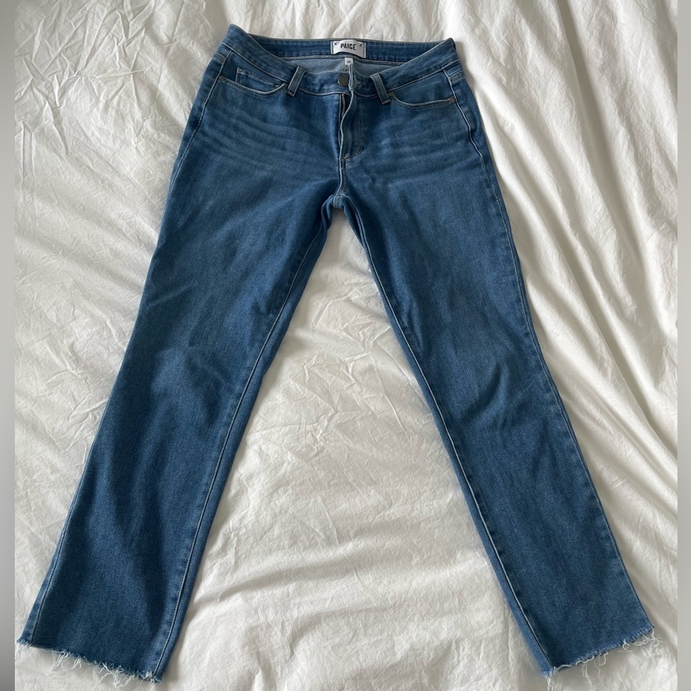 Paige Brigitte Women's Blue Jeans
